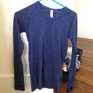 Lululemon long sleeve sz 6 swiftly tech ls crew